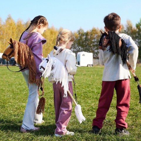 Koń na kiju Hobby Horse HOPPIHORSE A4 Bay - ciemny brąz, maść gniada Tootiny