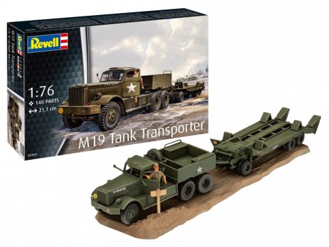 Model plastikowy Pojazd M19 Tank Transporter 1/72 Revell