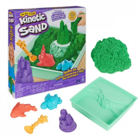 Piasek kinetyczny Kinetic Sand Zestaw Piaskownica Spin Master