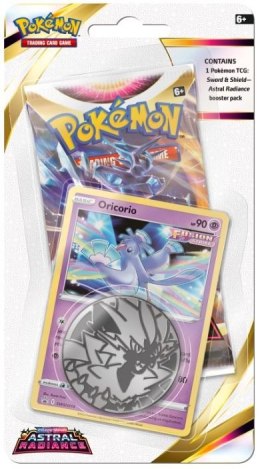 Karty Astral Radiance Checklane Blister Oricorio Pokemon TCG