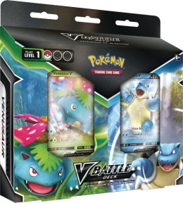 Karty Battle Deck Bundle February Venusaur Vs Blastoise Pokemon TCG