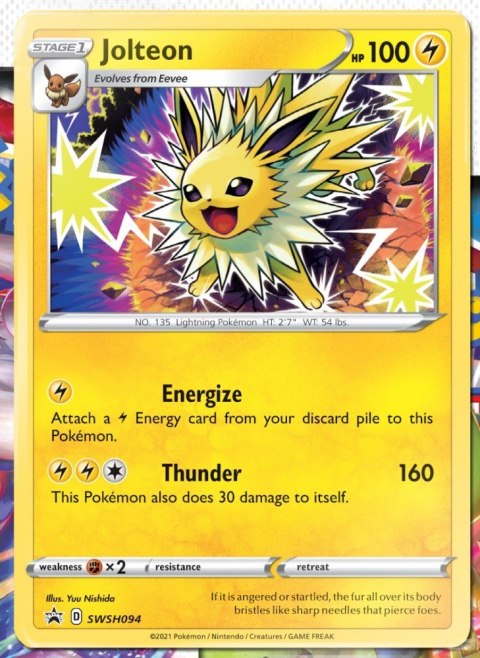 Karty Battle Styles 3-pak Blister - Jolteon Pokemon TCG