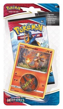 Karty Battle Styles Checklane Blister Charmander Pokemon TCG
