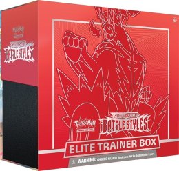 Karty Battle Styles Elite - Trainer Box Czerwony Pokemon TCG