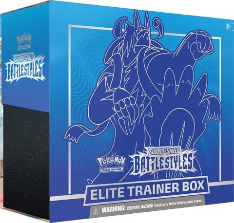 Karty Battle Styles Elite - Trainer Box Niebieski Pokemon TCG