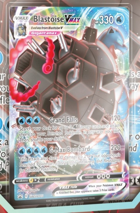 Karty Battle Styles V max Battle Box - Blastoise Pokemon TCG