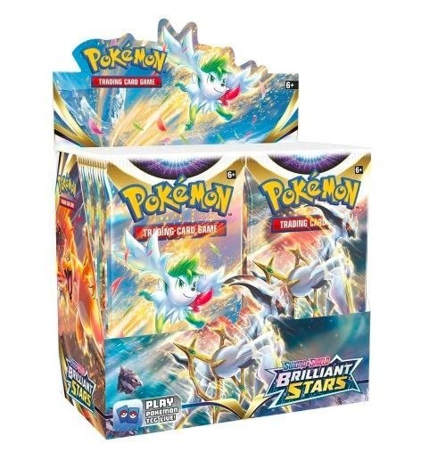 Karty Brillant Stars Booster Box Display Pokemon TCG
