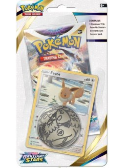 Karty Brillant Stars Checkline Blister Eevee Pokemon TCG
