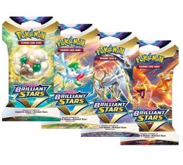 Karty Brillant Stars Sleeved Booster Pokemon TCG
