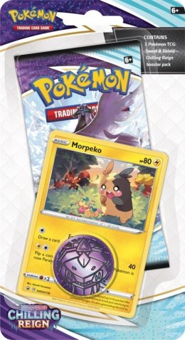 Karty Chilling Reign Checklane Blister Morpeko Pokemon TCG