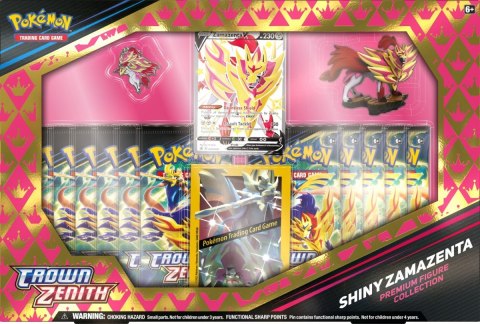 Karty Crown Zenith Premium Figure Collection - Zamazenta Pokemon TCG