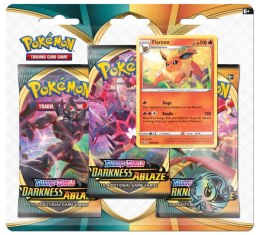 Karty Darkness Ablaze 3x Blister Flareon Pokemon TCG