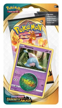 Karty Darkness Ablaze Checklane Blister Hatenna Pokemon TCG