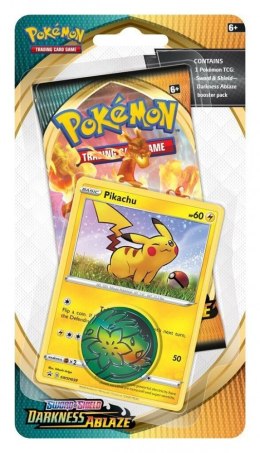 Karty Darkness Ablaze Checklane Blister Pikachu Pokemon TCG