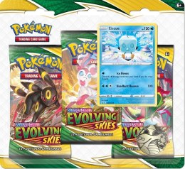 Karty Evolving Skies 3pack Blister Eiscue Pokemon TCG