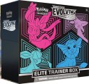 Karty Evolving Skies ETB Różowo niebieski Pokemon TCG