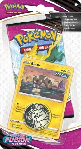 Karty Fusion Strike Checklane Blister Blitzle Pokemon TCG