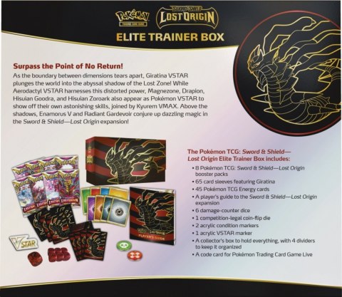 Karty Lost Origin Elite Trainer Box Pokemon TCG