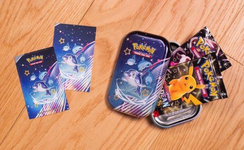 Karty Paldean Fates Mini Tin Finizen Pokemon TCG