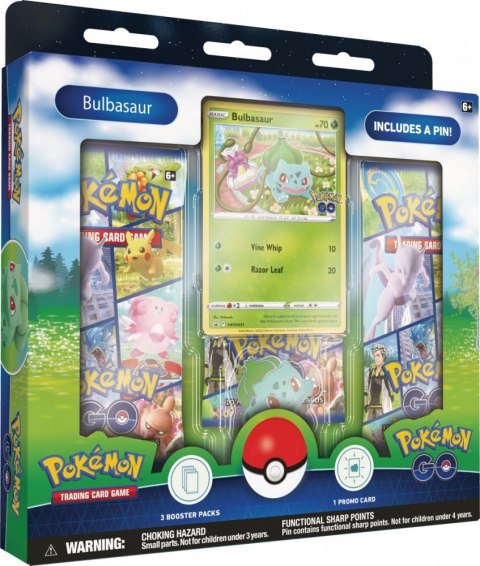 Karty Pokémon GO Pin Collection - Bulbasaur Pokemon TCG