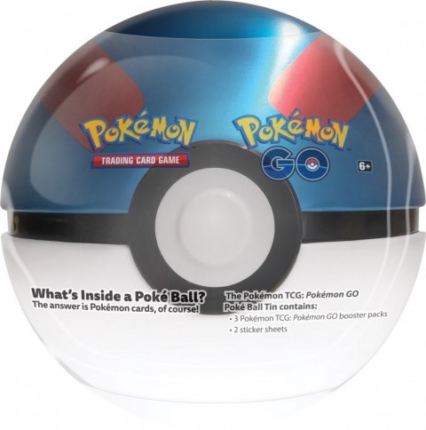 Karty Pokémon Go 10,5 Poke Ball Tin Pokemon TCG