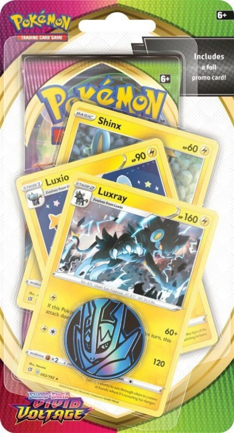 Karty Pokemon TCG Vivid Voltage Premium Checklane Shinx Pokemon TCG