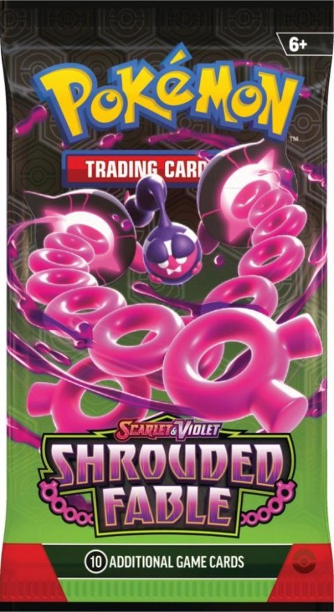 Karty Shrouded Fable 3pak Blister Pecharunt Pokemon TCG