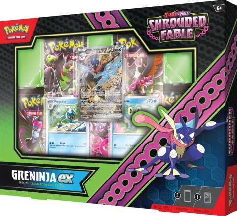 Karty Shrouded Fable Greninja ex - Special Illustration Collection Pokemon TCG