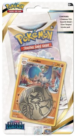 Karty Silver Tempest Checklane Blister Cranidos Pokemon TCG