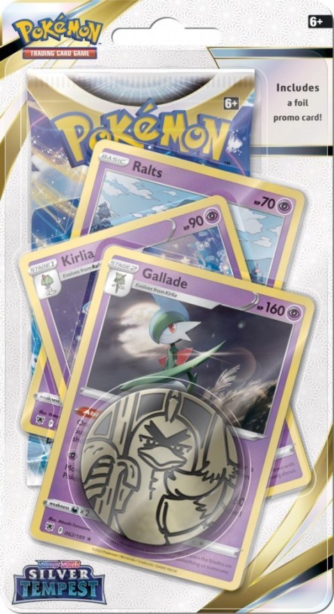 Karty Silver Tempest Premium Checklane Blister Gallade Pokemon TCG