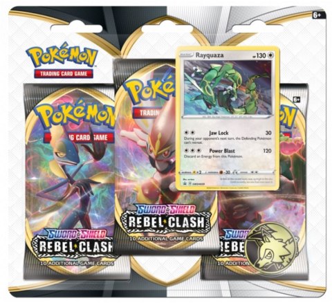 Karty Sword & Shield RC 3xBlis Rayquaza Pokemon TCG