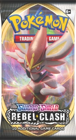 Karty Sword & Shield Rebel Clash Booster Pokemon TCG