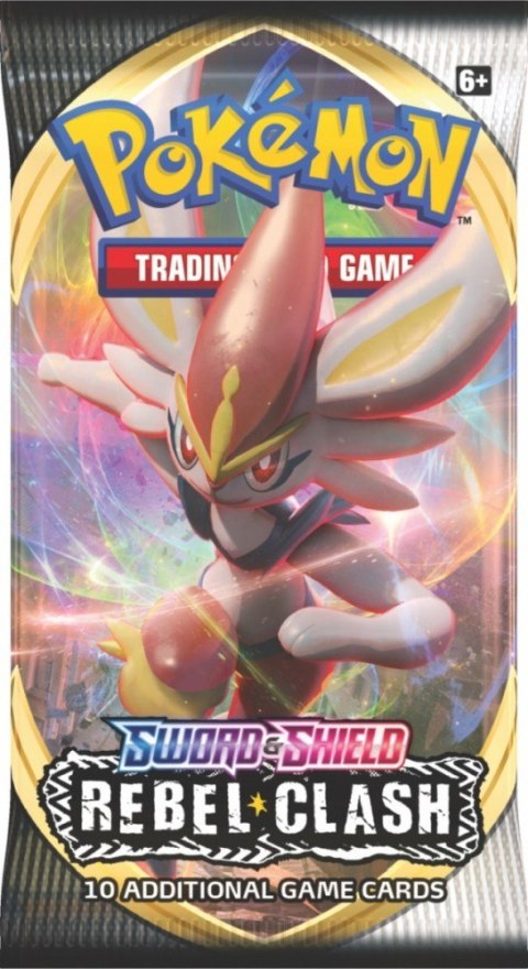 Karty Sword & Shield Rebel Clash Booster Pokemon TCG
