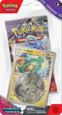 Karty Temporal Forces Checklane Blister Bellibolt Pokemon TCG