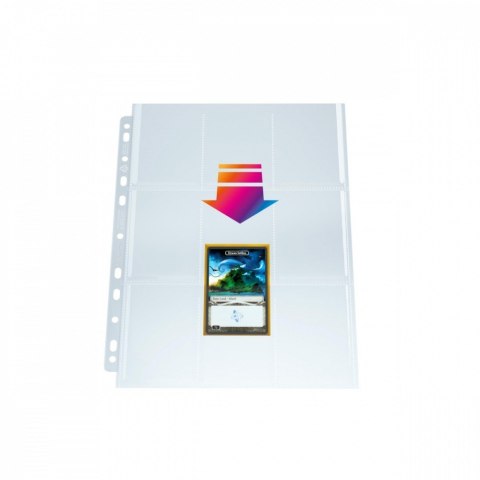 Koszulki Gamegenic Ultrasonic 9 Pocket Toploading 50 sztuk box Pokemon TCG