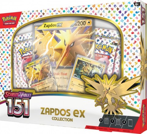 Zestaw Scarlet and Violet 151 Zapados EX box Pokemon TCG
