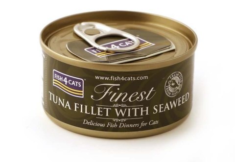 Fish4Cats Finest filet z Tuńczyka z Algami 70g