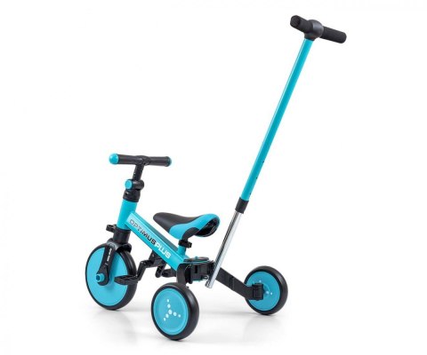Rowerek Ride On - Bike 4w1 OPTIMUS PLUS Blue Milly Mally