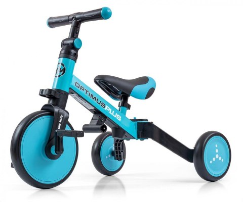 Rowerek Ride On - Bike 4w1 OPTIMUS PLUS Blue Milly Mally