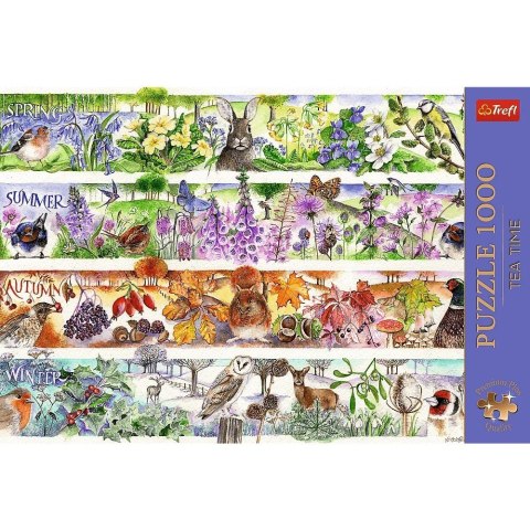 Puzzle 1000 elementów Premium Cztery pory roku Trefl