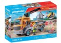 Zestaw z figurkami Action Heroes 71750 Ciężarówka budowlana z dźwigiem Playmobil