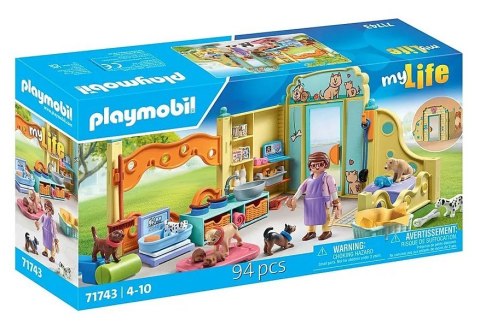 Zestaw z figurkami My Life 71743 Dom dla szczeniaków Playmobil