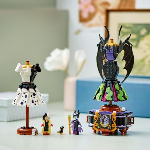 Klocki Disney 43262 Suknie Diaboliny i Cruelli De Mon LEGO