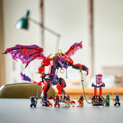 Klocki Ninjago 71832 Smok chaosu Kiełogrzmot LEGO
