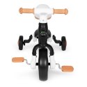 Rowerek biegowy z pedałami - treningowy kółka boczne 3w1 czarny ECOTOYS