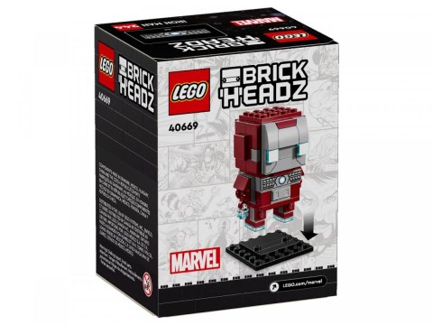 Klocki BrickHeadz 40669 Figurka Iron Man MK5 LEGO