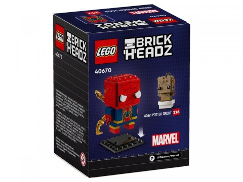 Klocki BrickHeadz 40670 Iron Spider-Man LEGO