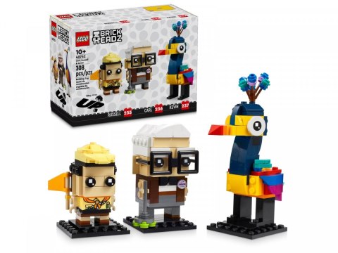 Klocki BrickHeadz 40752 Carl, Russell i Kevin z filmu Odlot LEGO