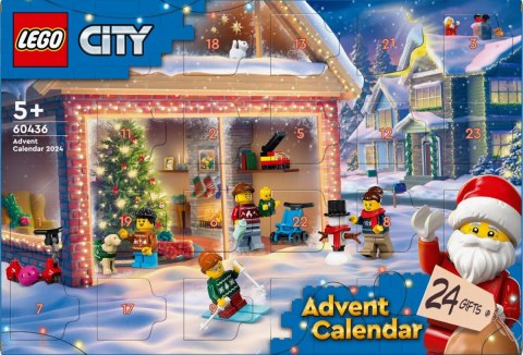 Klocki City 60436 Kalendarz adwentowy City LEGO
