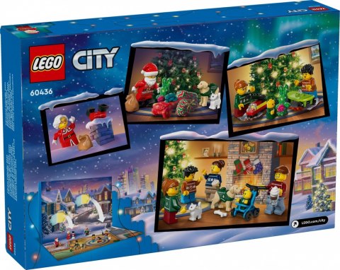 Klocki City 60436 Kalendarz adwentowy City LEGO